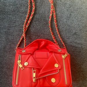 Red Hot Leather Jacket Purse🔥